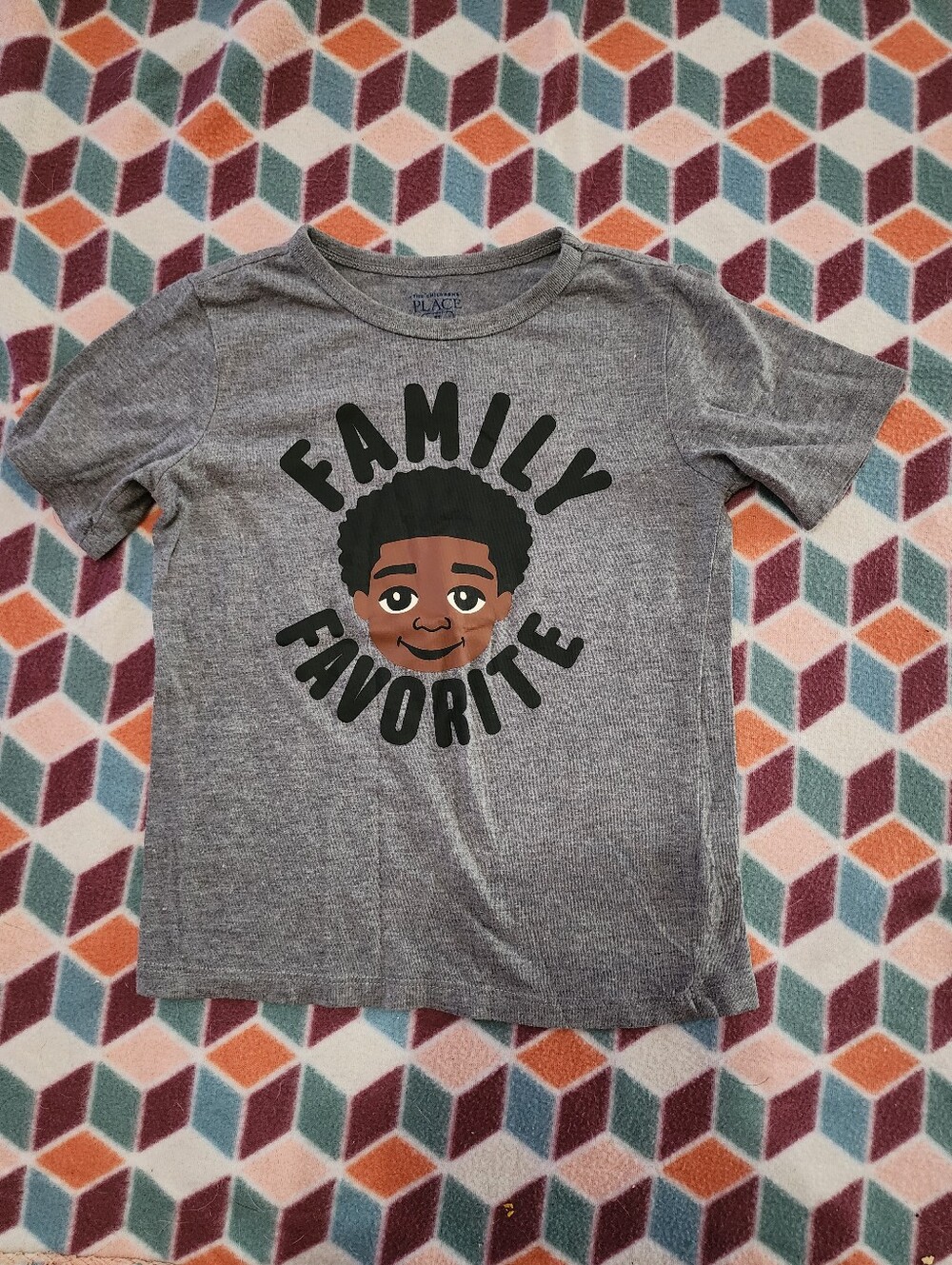 The Children's Place Gray 'Family Favorite' Graphic Tee with Character
